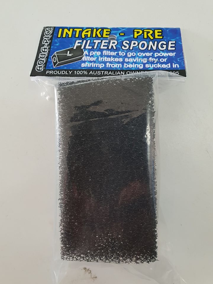 AQUAPICS INTAKE PRE FILTER SPONGE 25MM HOLE