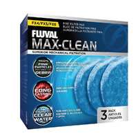 Fluval FX5 Fx6 Max Clean Medium Fine Polishing Pads 3pk