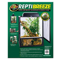 Zoo Med ReptiBreeze Aluminium Screen Cage 41x41x51cm