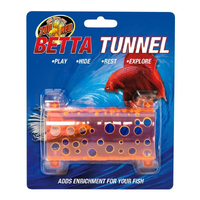 Zoo Med Betta Play Tube Tunnel Assorted Colour