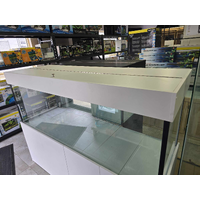 Modern Melamine Aquarium Hood White 180x60cm