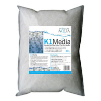 Evolution Aqua K1 Moving Bed Filter Media 50L