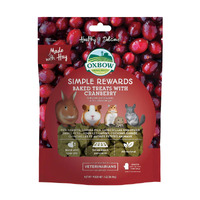 Oxbow Simple Rewards Cranberry Treats 85g