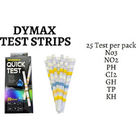 Dymax Quick Test 7 in 1 Aquarium Test Strips