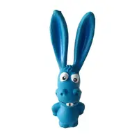 Paw Play Latex Blue Donkey Toy 17cm