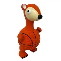 Paw Play Latex Fox Basketball 17cm