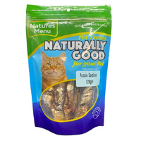 Natures Menu Aussie Sardines Cat Treats 120g