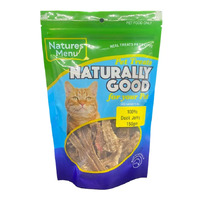 Natures Menu Aussie Duck Jerky Cat Treats 150g