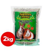 Natures Menu Rabbit & Guinea Pig Feed Pellets 2kg