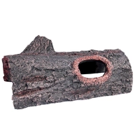 Reptile One Ornament Log With Holes Small 30221