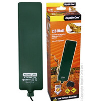 Reptile One Low Voltage Heat Mat PVC 2.5w 24x6cm 46532