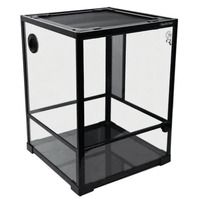 Reptile One RTF450HT Glass Hinged Door Terrarium 45x45x60cm 46137