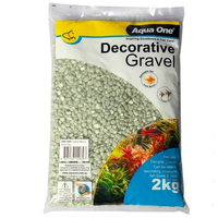 Aqua One Gravel Metallic Silver 2kg 12261