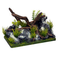 Aqua One Ecoscape Driftwood On Rock Garden Medium 37939