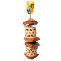 Avi One Bird Toy Coconut Foraging Drum Medium 40cm 22649