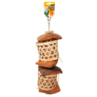 Avi One Bird Toy Coconut Foraging Drum Large 47cm 22650