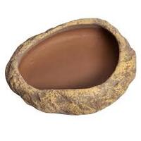 Reptile One Dish Large Sandstone 19x16x4.5cm 46825