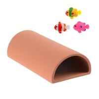 Petworx Ceramic Terracotta Catfish Cave 13cm