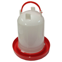 Petworx Red & White Bird Drinker 1.5L