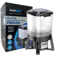 Pondmax Automatic Solar Fish Feeder 6L