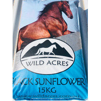 Wild Acres Black Sunflower Seed 15kg