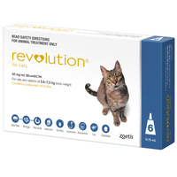 Revolution Cat Blue 6pk 6X45mg