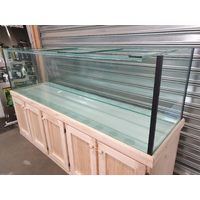 Glass Aquarium 72X24X24" 10mm Glass 612L