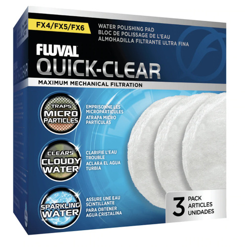 Fluval FX5 FX6 Polishing Pads 3pk