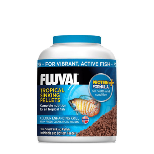 Fluval Tropical Sinking Pellets Small 90g 1mm