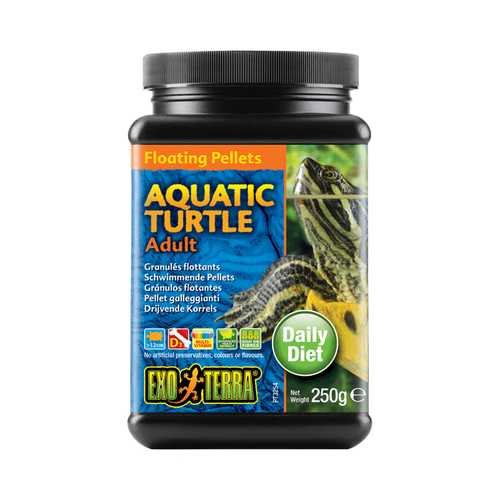 Exo Terra Turtle Food Adult Floating Pellets 250g