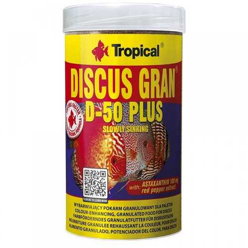 Tropical Discus Gran D-50 Plus 440g