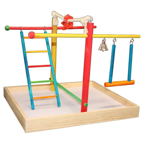 Cheeky Bird Wooden Playground 40x35x30cm B3008