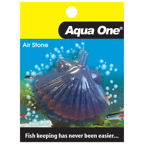 Aqua One Shell Fish Airstone Small 5cm X 3.5cm 10355